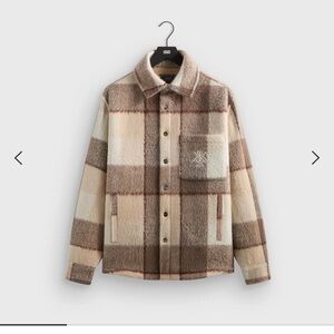 Kith Brushed Plaid Sheridan Shirt Jacket